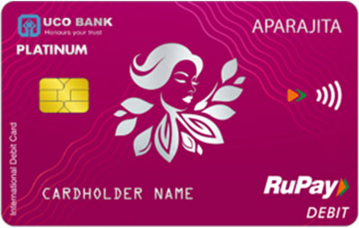 Aparajita Personalized Debit Card image